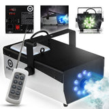 Light4Me Fog 1200 LED V2 Fog Machine 1200W med RGBW LED & DMX