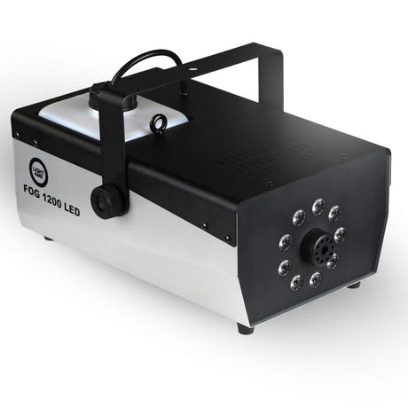Light4Me Fog 1200 LED V2 Fog Machine 1200W med RGBW LED & DMX