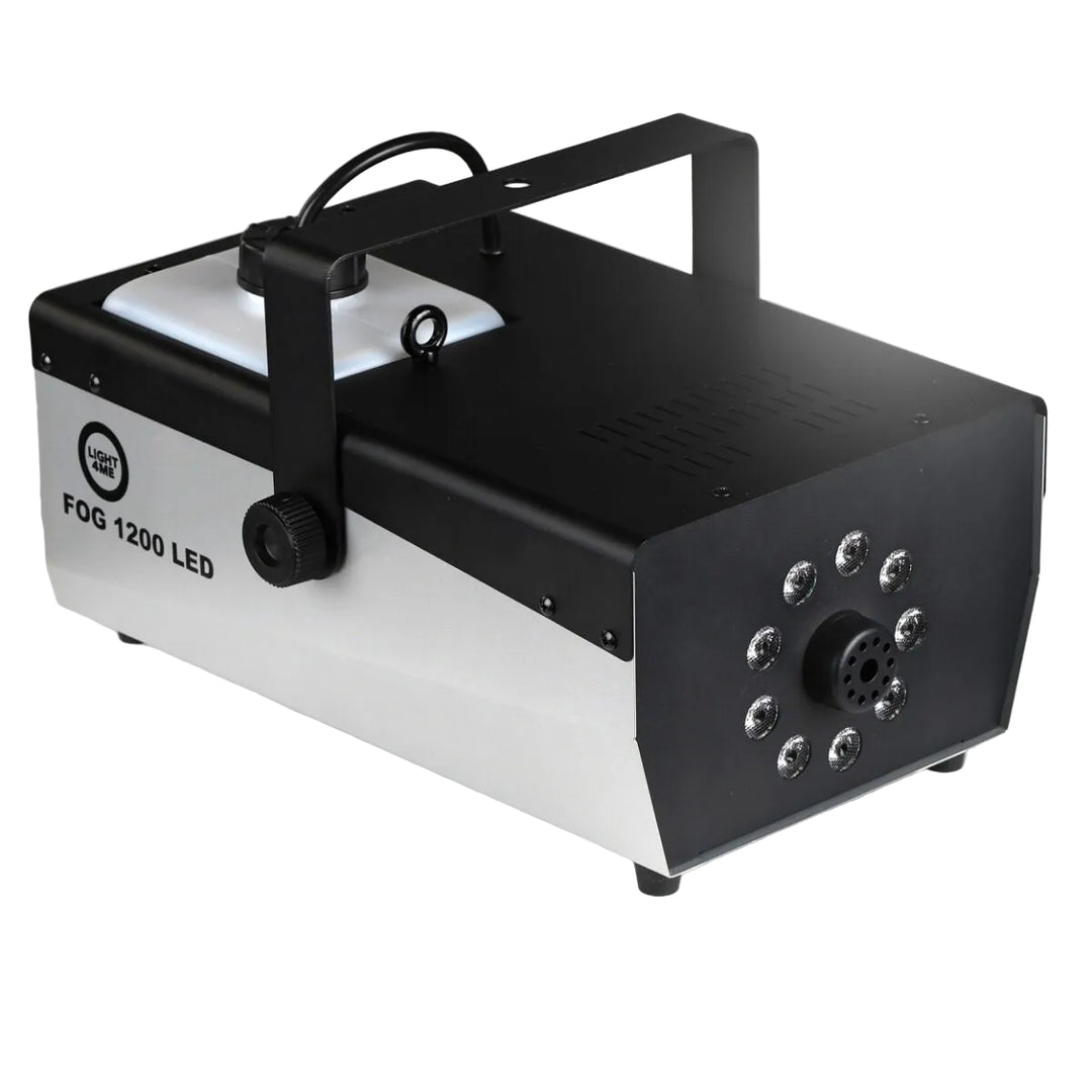 Light4Me Fog 1200 LED V2 Fog Machine 1200W med RGBW LED & DMX