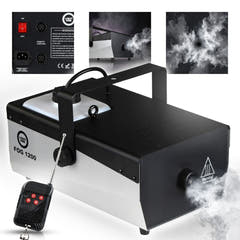 Light4Me Fog 1200 V2 savukone 1200W med Trådløs Fjernbetjening & DMX