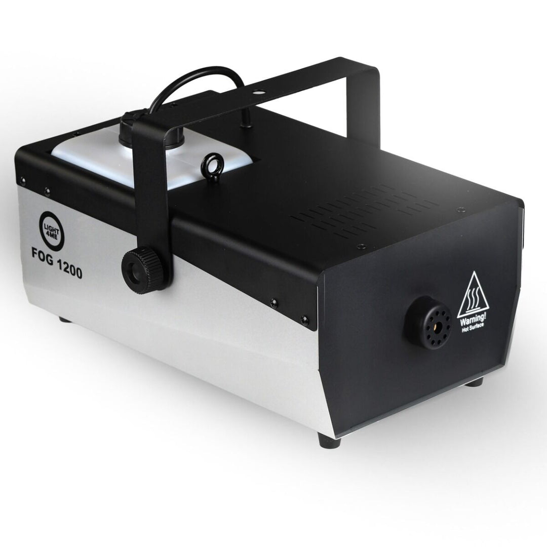 Light4Me Fog 1200 V2 savukone 1200W med Trådløs Fjernbetjening & DMX