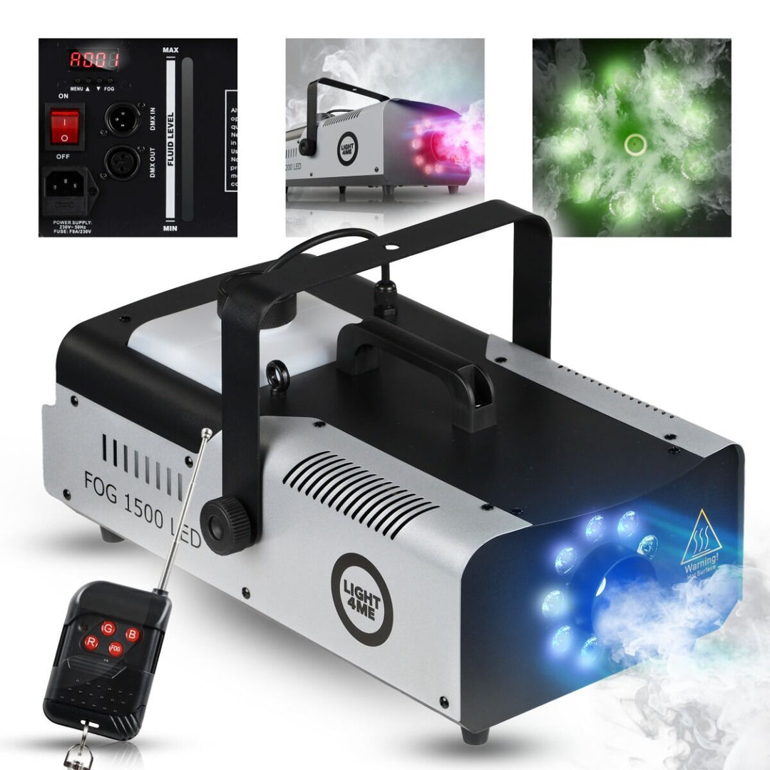 Light4Me LED Fog Machine + DMX (1500W)