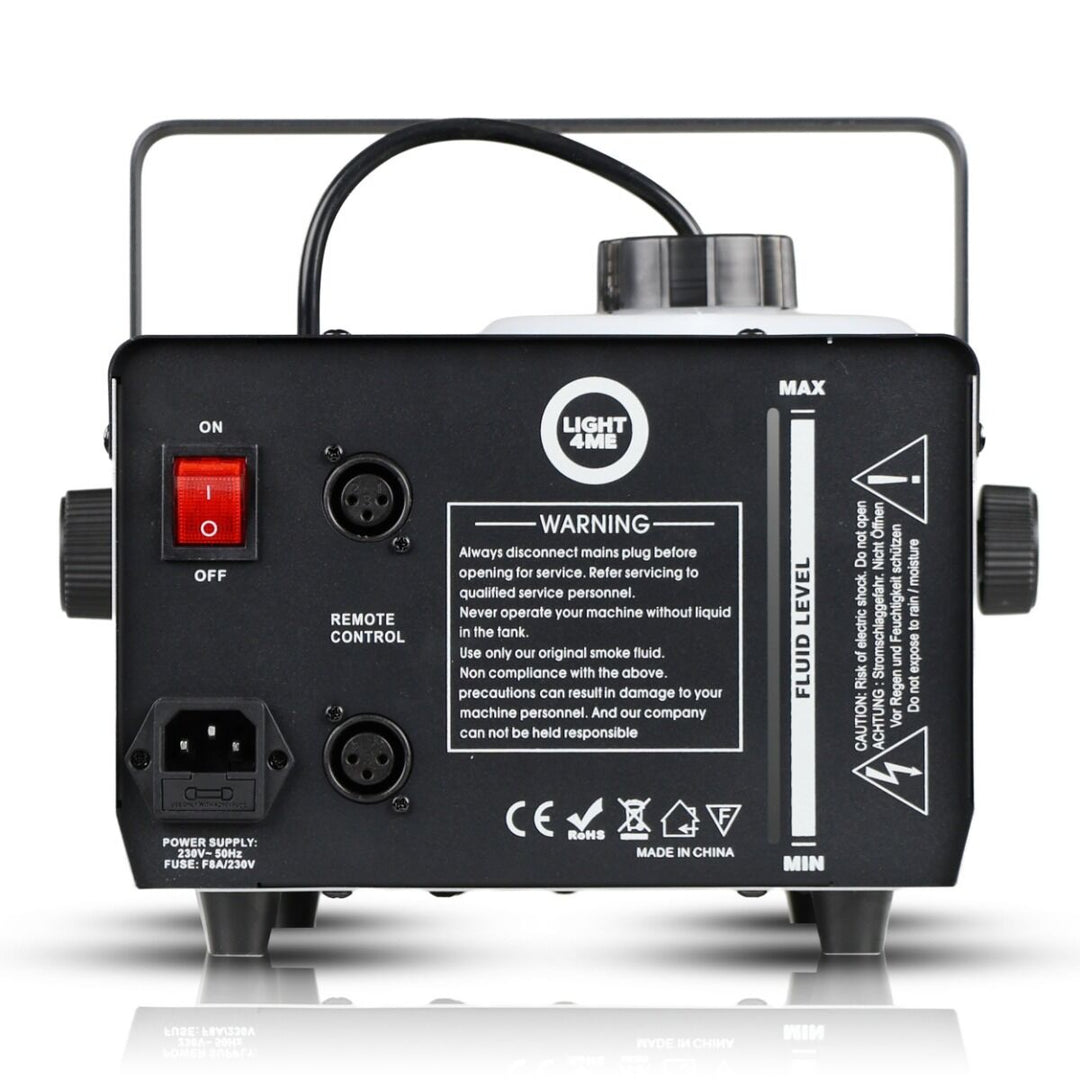 Light4Me Fog 1500 V2 Fog Machine 1500W