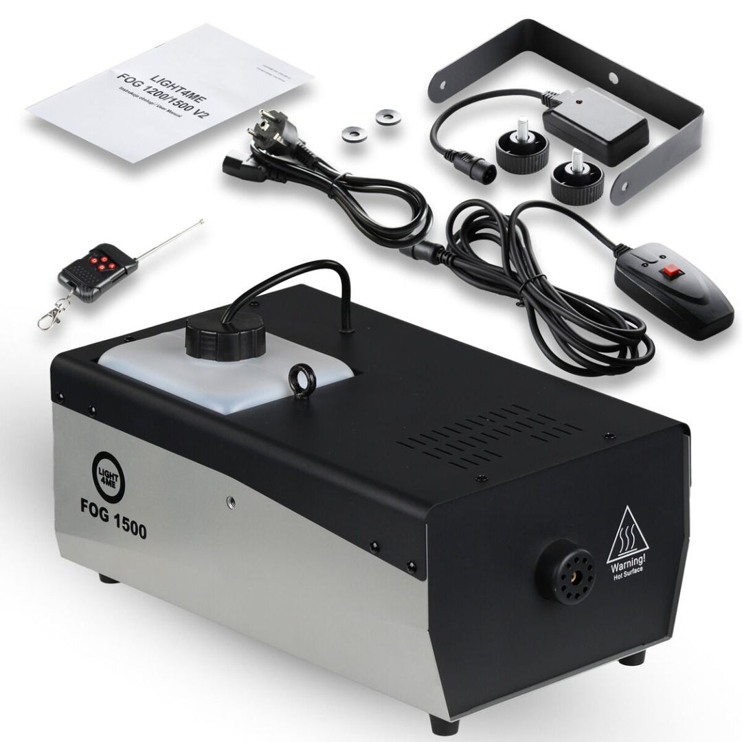 Light4Me Fog 1500 V2 Fog Machine 1500W