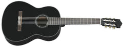 Yamaha C40II Klassinen espanjalainen kitara Aloituspaketti (Musta)