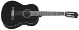 Yamaha C40II Klassinen espanjalainen kitara Aloituspaketti (Musta)