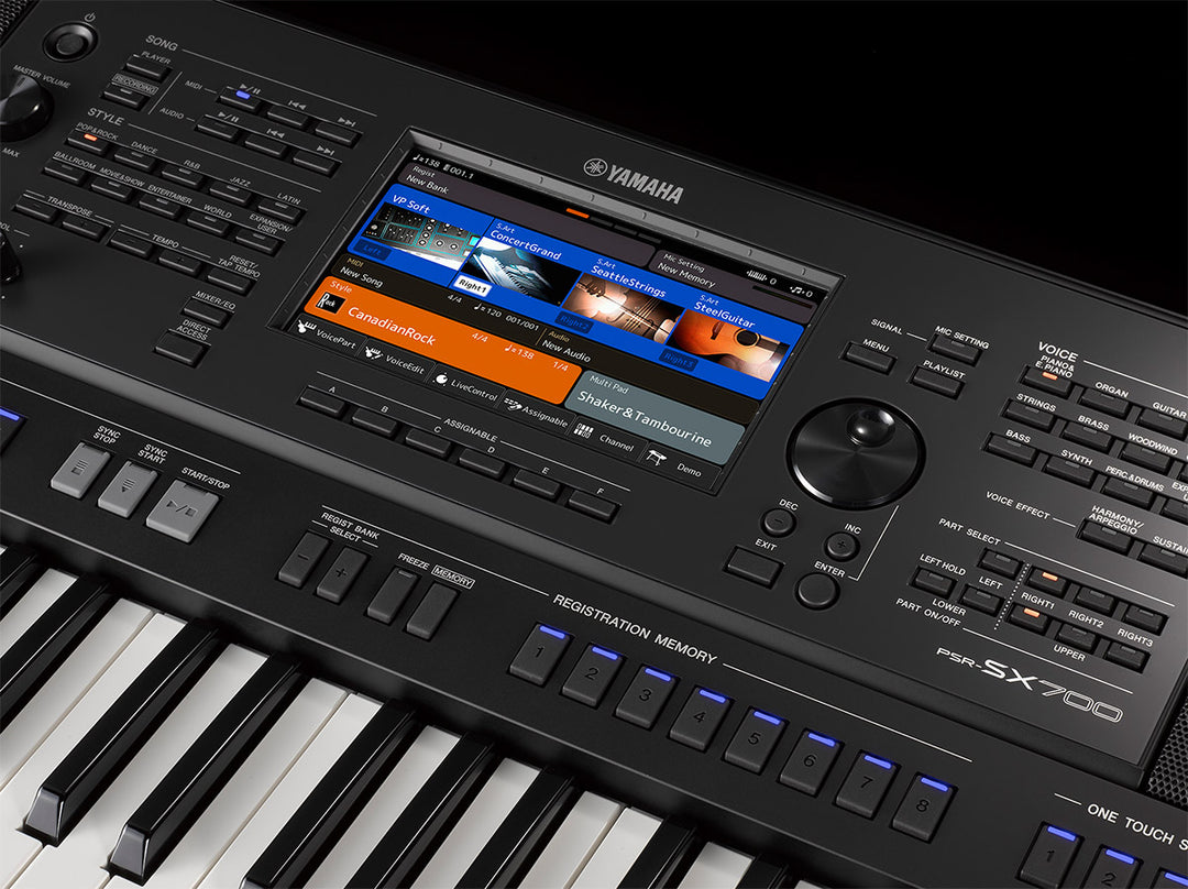 Yamaha PSR-SX600 Aloituspaketti Sis. ilmainen Yamaha Gigbag