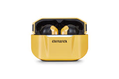 Aiwa ETWS-330YL TWS-nappikuulokkeet, keltaiset