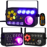 LIGHT4ME PARTY V multi-effekt LED-lys RGBW-UV 6